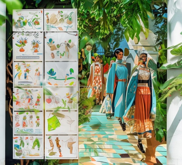 环保时装秀动态图制作全攻略，从创意构思到动态呈现的实用步骤