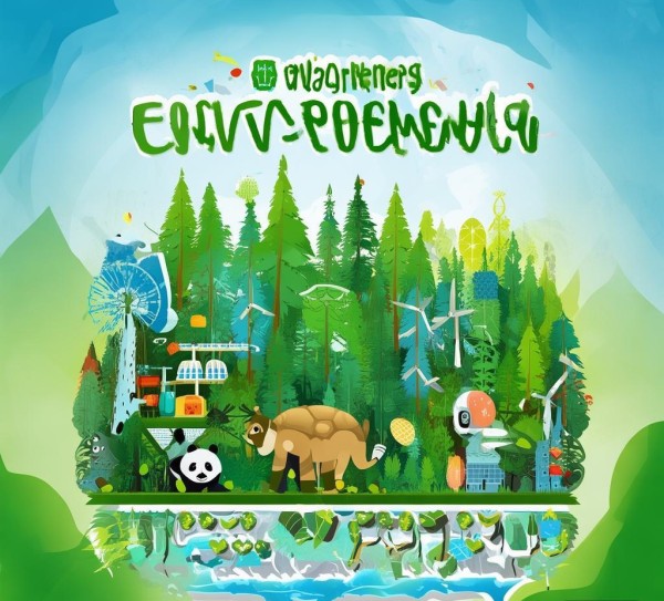 我的环保动态海报